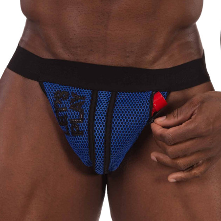 Jockstrap LET'S PLAY Bleu de Barcode Berlin