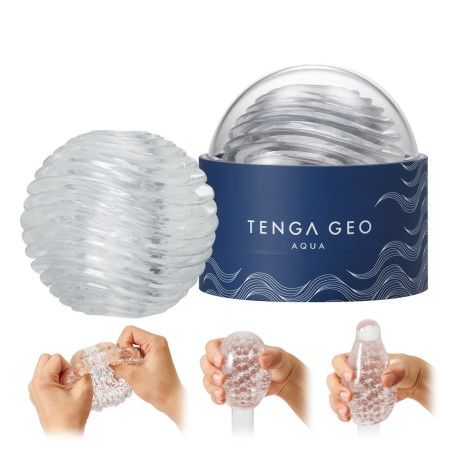 Masturbateur TENGA GEO Aqua Transparent