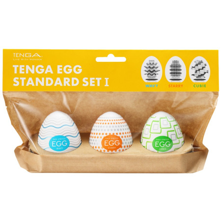 Œufs de masturbation TENGA EGG N°1 x3 de Tenga