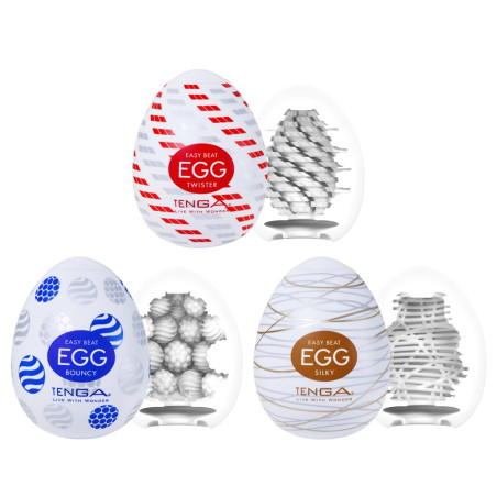 Œufs de masturbation TENGA EGG N°2 x3 de Tenga