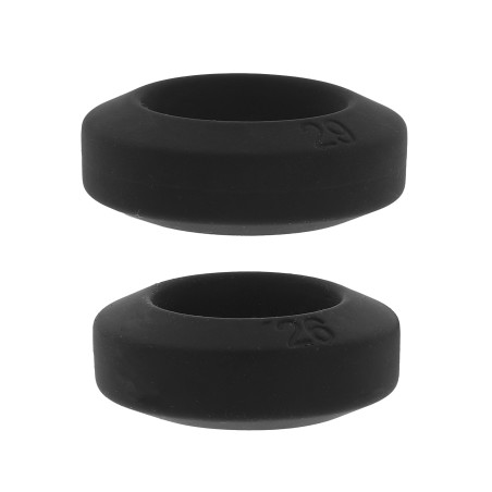 Lot de 2 Cockrings DOUBLE STACKERS de Hidden Desire