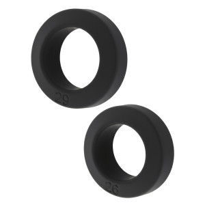 Lot de 2 Cockrings DOUBLE STACKERS de Hidden Desire