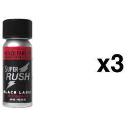 SUPER RUSH BLACK LABEL 24ml x3