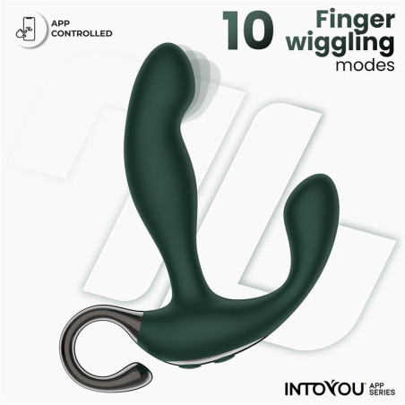 Stimulateur prostatique vibrant GREENY 10 x 2.5 cm par IntoYou