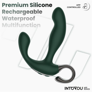 Stimulateur prostatique vibrant GREENY 10 x 2.5 cm par IntoYou