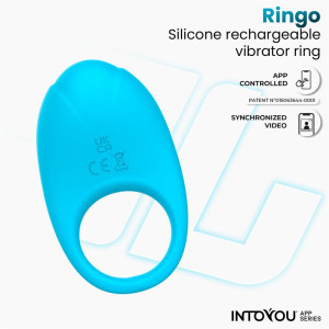 Cockring vibrant connecté RINGO de INTOYOU