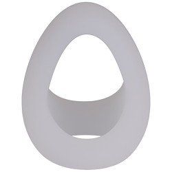 Ballstretcher en silicone THE STRETCHER Blanc 24 mm
