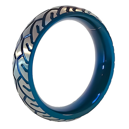 Cockring en métal BLUE RACER