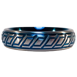 Cockring en métal BLUE WAVE 2