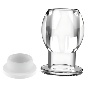 Plug Tunnel avec Bouchon HOLLOW STOP Transparent