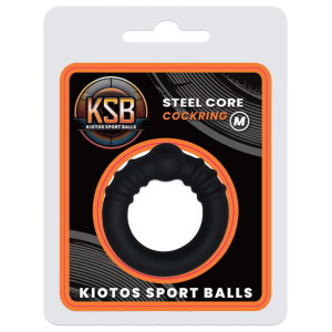 Cockring avec boule STEEL CORE M 35 mm de KSB