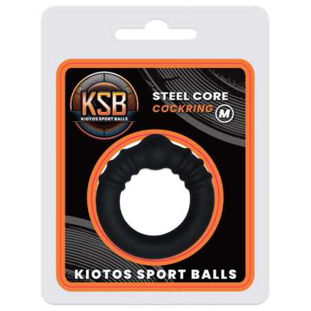 Cockring avec boule STEEL CORE M 35 mm de KSB