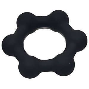 Cockring lesté STEEL BALLS M 38 mm - 68g