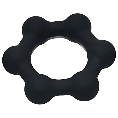 Cockring lesté STEEL BALLS M 38 mm par KSB