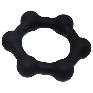 Cockring lesté STEEL BALLS L 42 mm - 68g