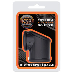 Ballstretcher TRIPLE-HOLE 30 mm Noir de KSB 2