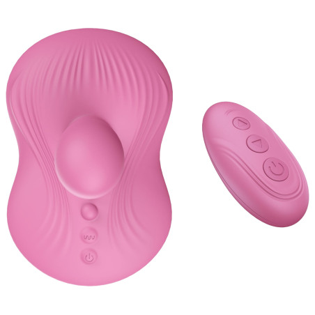 Double stimulateur vibrant rotatif JOYSTICKBALL de She.E.O.