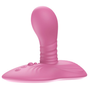 Double stimulateur vibrant rotatif JOYSTICKBALL de She.E.O.