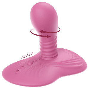 Double stimulateur vibrant rotatif JOYSTICKBALL de She.E.O.