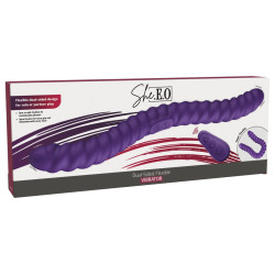 Double gode WORMSNAKE 16 x 3cm de She.E.O. 2
