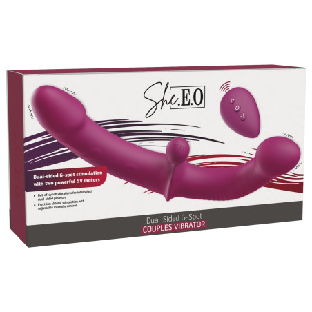 Double gode vibrant DOUBLEPHONE de She.E.O.