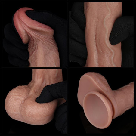 Gode réaliste FLEXDICK 18 x 4.2cm de LoveToy