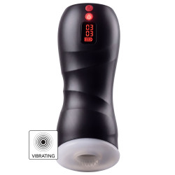Masturbateur vibrant TWIN TURBO 10 Vibrations de Hidden Desire
