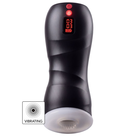 Masturbateur vibrant TWIN TURBO 10 Vibrations de Hidden Desire
