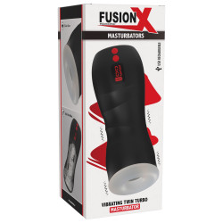 Masturbateur vibrant TWIN TURBO 10 Vibrations de Hidden Desire 2