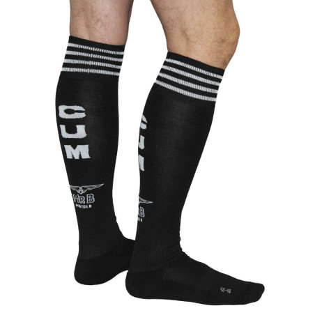 Chaussettes hautes noires CUM Cruising Socks de Mr B