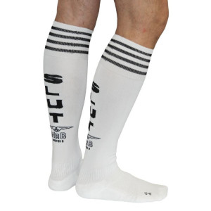 Chaussettes hautes SLUT Cruising Socks Blanches de Mr B