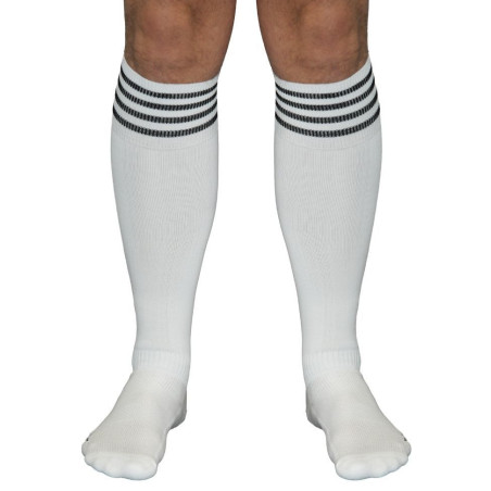 Chaussettes hautes SLUT Cruising Socks Blanches de Mr B