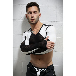 Crop Top GAGGED de Breedwell Blanc