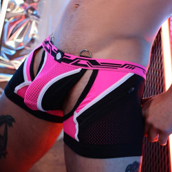Jock Boxer GAGGED Rose de Breedwell