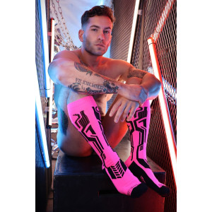 Chaussettes hautes CYBER SOCK Roses de Breedwell