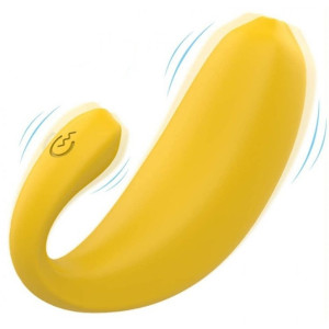 Stimulateur de prostate vibrant BANANA 8 x 3.3cm
