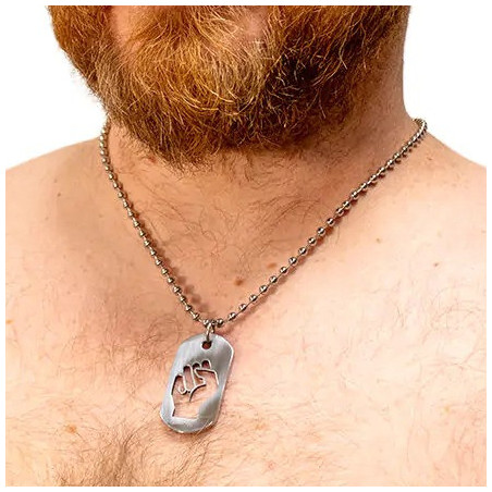 Plaque DogTag Kink FIST de Black Label