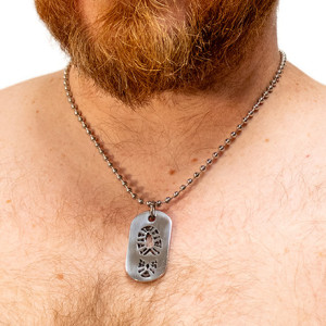 Plaque DogTag Kink BOOT de Black Label