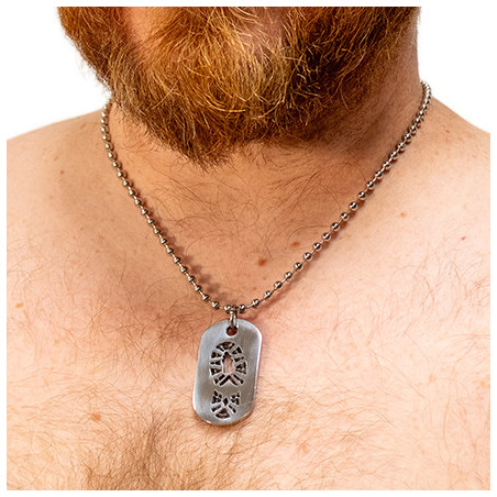 Plaque DogTag Kink BOOT de Black Label