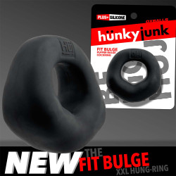 Anneau épais FIT BULGE 25 mm Noir de Hünkyjunk by Oxballs