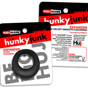 Cockring EXPANDER 32 mm Noir de Hünkyjunk by Oxballs