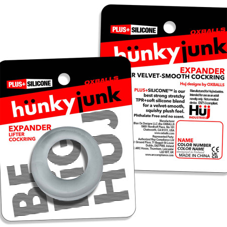 Cockring EXPANDER 32 mm Transparent de Hünkyjunk by Oxballs