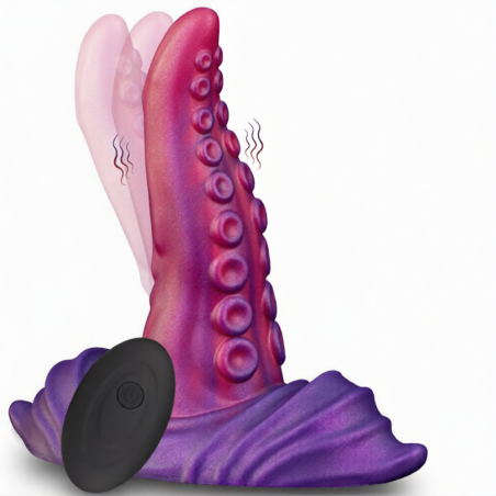 Gode tentacule vibrant TONGTAK de AnalTech