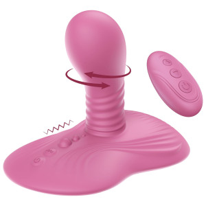 Double stimulateur vibrant rotatif JOYSTICKBALL de She.E.O.