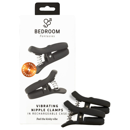Pinces à tétons vibrantes VIBENIPS de Bedroom Fantasies