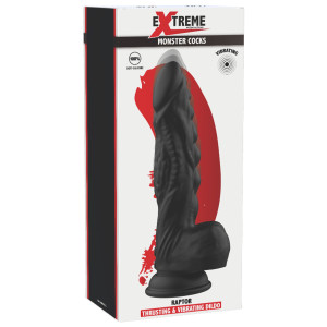 Gode monstre vibrant va-et-vient RAPTOR de Hidden Desire