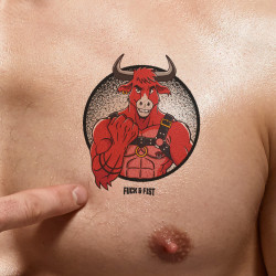 Tatouage temporaire MINOTAURE de Fuck & Fist