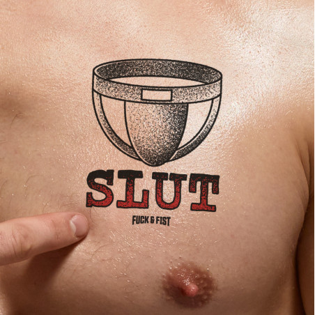 Tatouage temporaire SLUT de Fuck & Fist