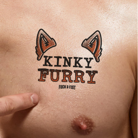Tatouage temporaire KINKY FURRY de Fuck & Fist