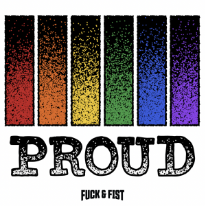 Tatouage temporaire PROUD de Fuck & Fist